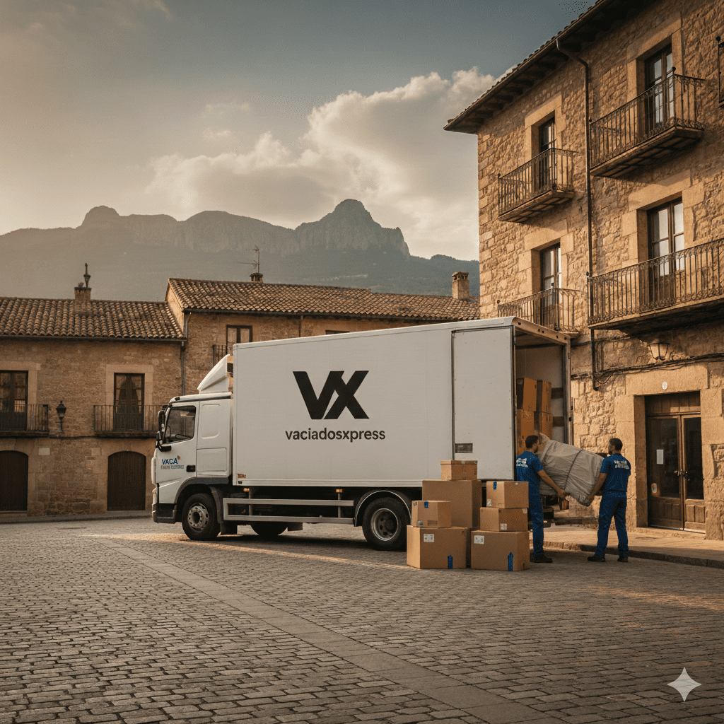 Vaciado de pisos y mudanzas en Manresa con Vaciadosxpress